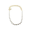 Pearl & Chain Fob Necklace