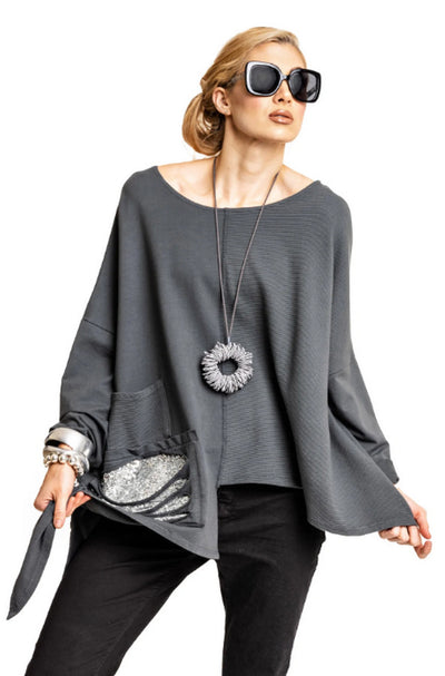 Katz Top by Imagine Fashion at Kindred Spirit Boutique & Gift