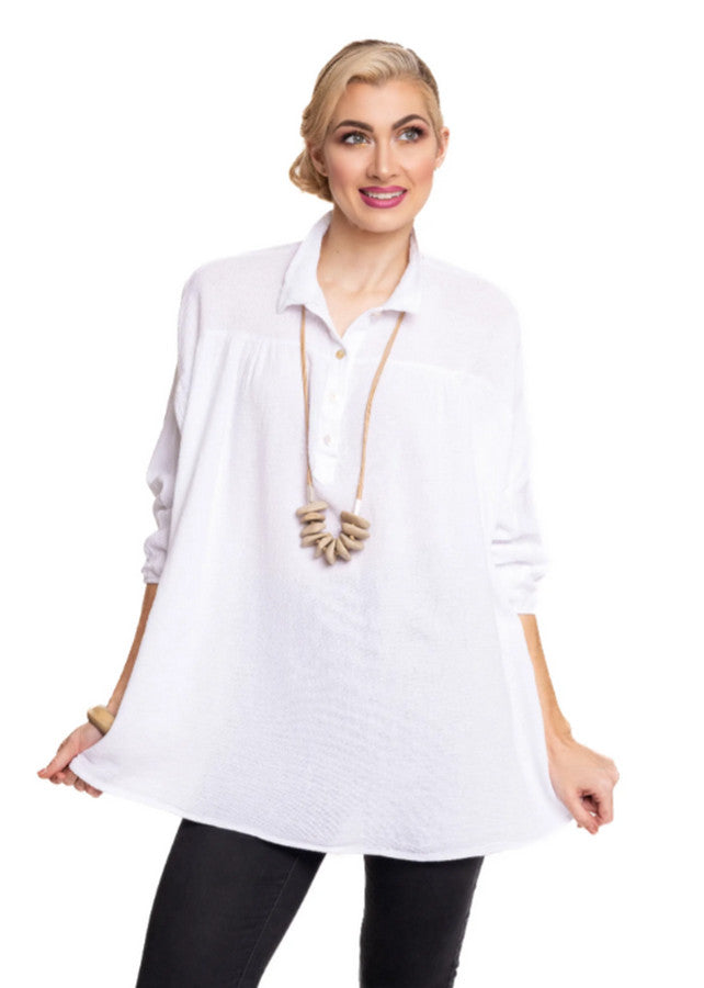 Aloka Top by Imagine Fashion at Kindred Spirit Boutique & Gift