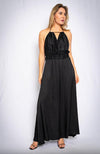 Molveno Halterneck Maxi Dress by The Italian Closet at Kindred Spirit Boutique & Gift