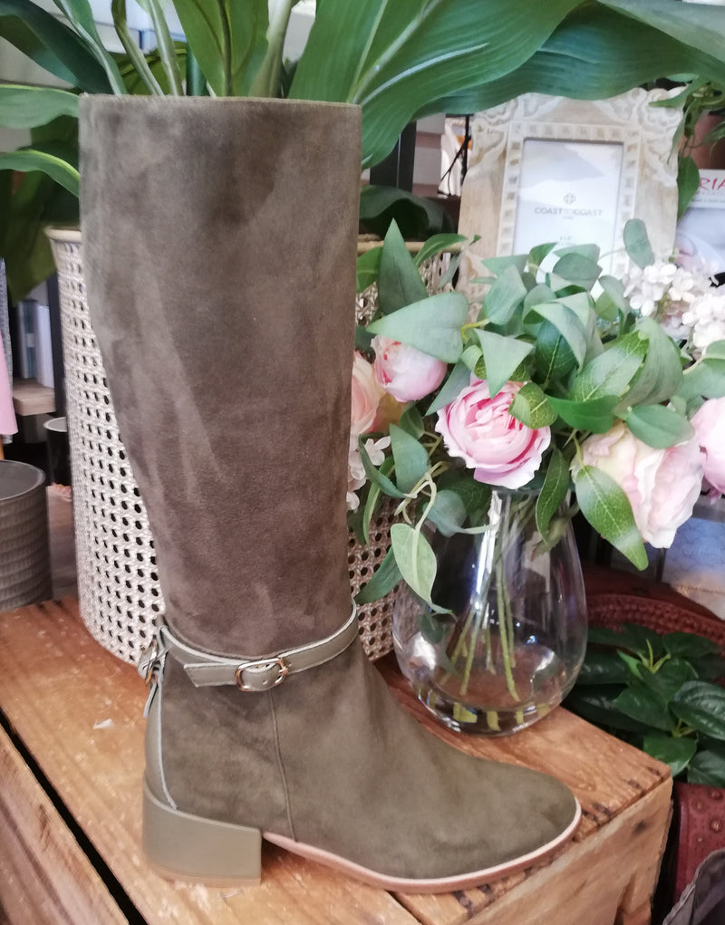 Sate Mo Suede Boot at Kindred Spirit Boutique & Gift
